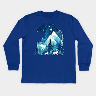 antartic Kids Long Sleeve T-Shirt